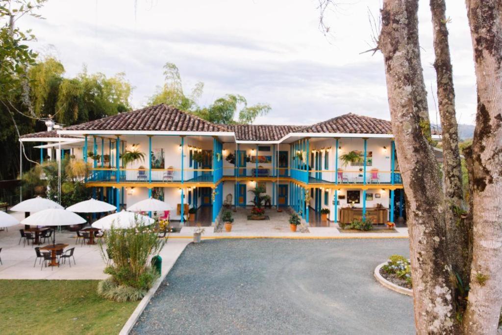Hotel Hacienda Santa Clara Santa Rosa de Cabal Dış mekan fotoğraf