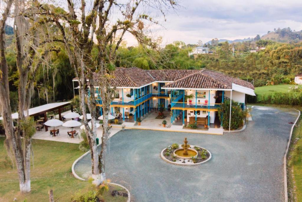 Hotel Hacienda Santa Clara Santa Rosa de Cabal Dış mekan fotoğraf